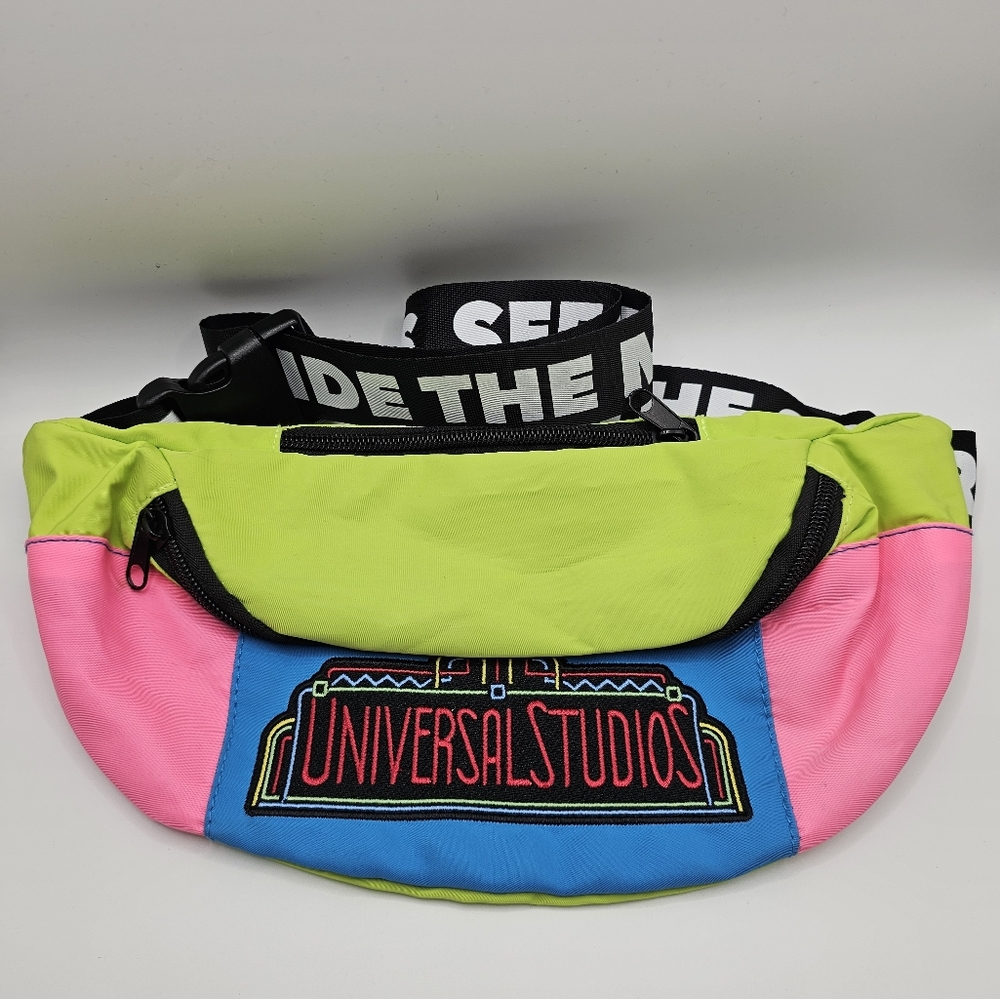 Vintage Universal Studios Neon Fanny Pack